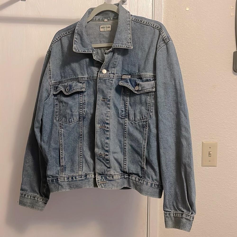 Vintage Guess jean jacket, M